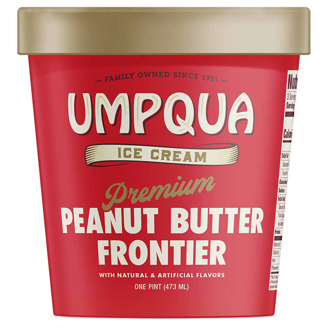 Umpqua Ice Cream - Peanut Butter Frontier