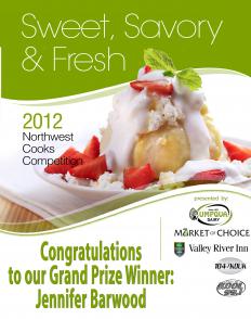 2012 Northwest Cooks Competition