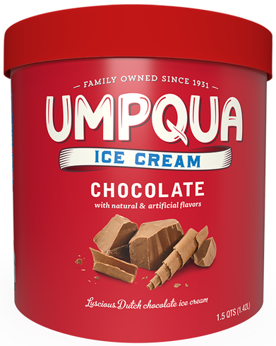 Umpqua Dairy Ice Cream - Chocolate - 1.5 quarts