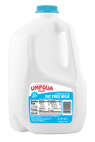 Umpqua Dairy Fat Free Milk - Gallon Size