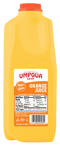Umpqua Dairy 100% Juice Orange Juice