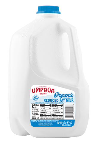 Umpqua Dairy Organic Reduced Fat Milk - Gallon Size
