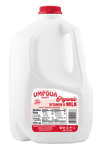 Umpqua Dairy Organic Whole Milk - Gallon Size