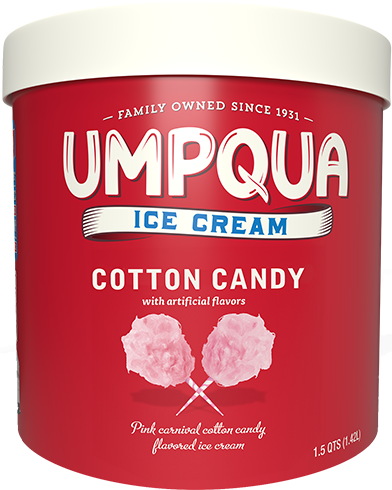 Umpqua Dairy Ice Cream - Cotton Candy