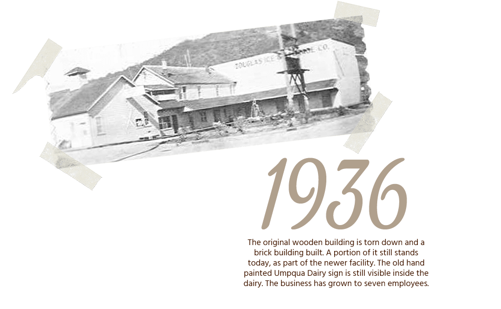 Umpqua Dairy History - 1936