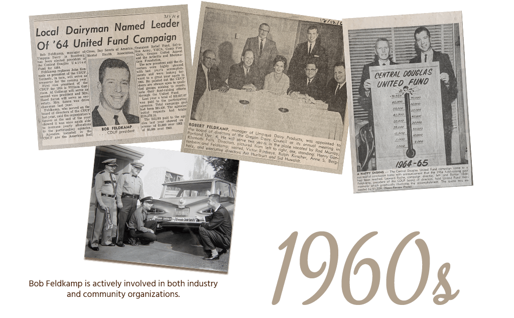 Umpqua Dairy History - 1960s