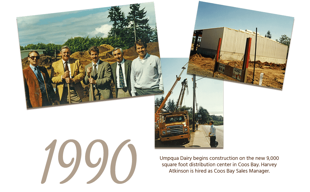 Umpqua Dairy History - 1990