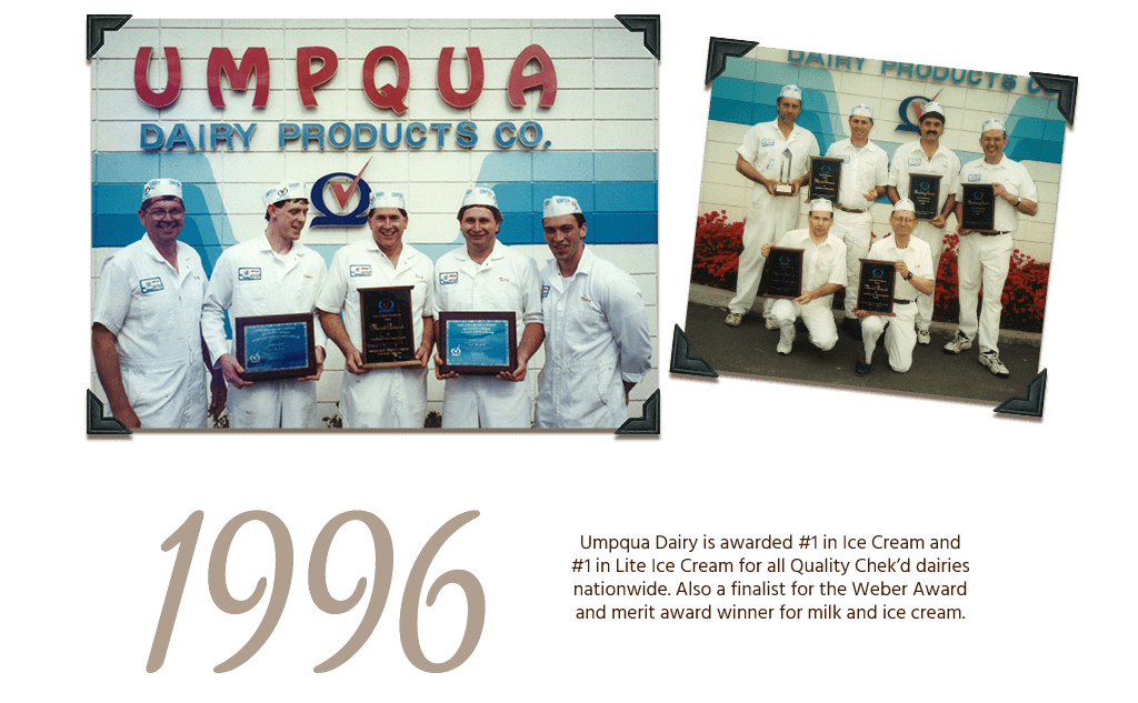 Umpqua Dairy History - 1996