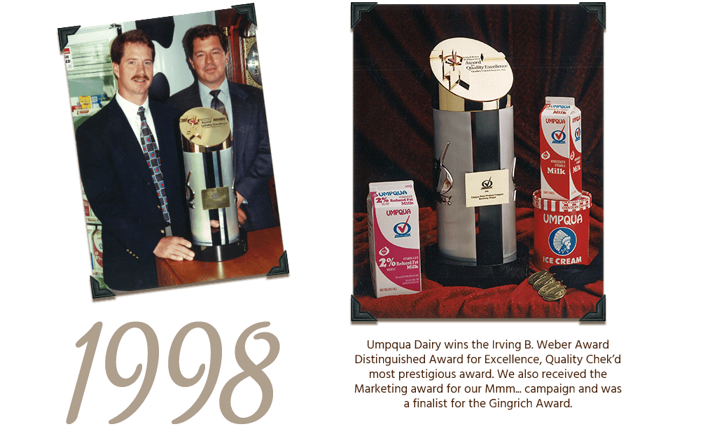 Umpqua Dairy History - 1998
