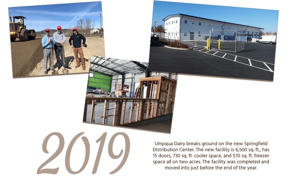 Umpqua Dairy History - 2019