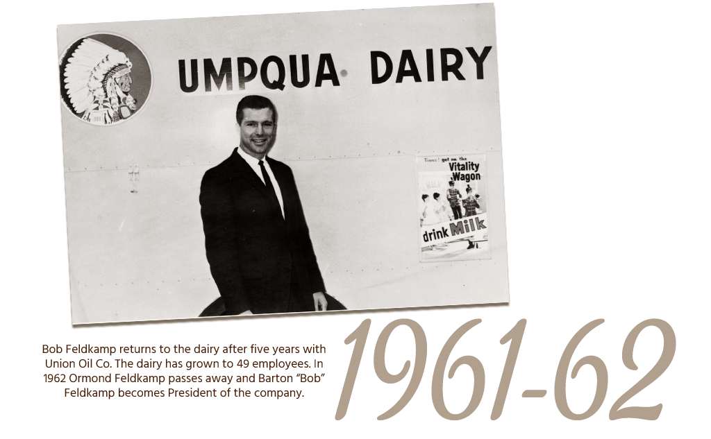 Umpqua Dairy History - 1961-62