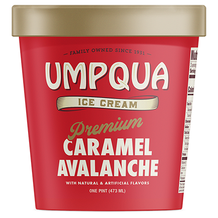 Umpqua Ice Cream - Caramel Avalanche