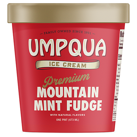 Umpqua Ice Cream - Mountain Mint Fudge